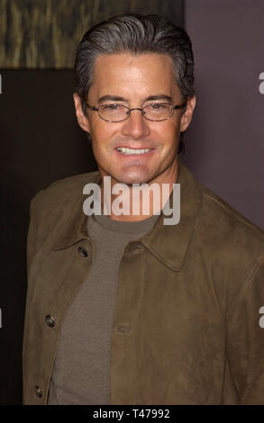 LOS ANGELES, CA. September 17, 2003: KYLE MacLACHLAN at the world premiere, in Hollywood, of Cold Creek Manor. Stock Photo