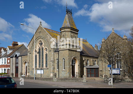 St Michael's Methodist-Anglican Church Centre Hythe Kent Stock Photo ...