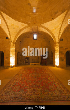 Azerbaijan, Baku, Old City (Icari Seher),  Palace of the Shirvanshahs, 15th c, palace interior Stock Photo