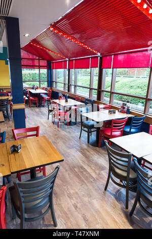 37727   Text100  16/11/17  Pizza Hut restaurant makeover , Robin Park , Wigan.  Picture by Chris Bull / UNP Stock Photo