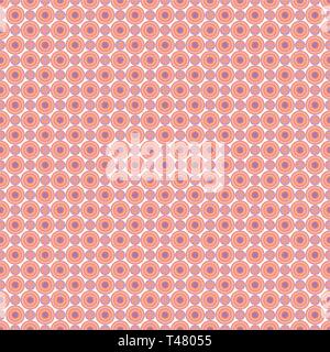 Seamless pattern of abstract lilac and pink circles for fabrics, wallpapers, tablecloths, prints and designs.The EPS file (vector) has a pattern that  Stock Vector