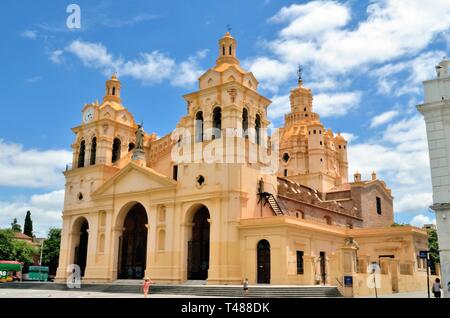 Cathedral Nuestra señora de la asuncion, Cordoba, Argentina Stock Photo