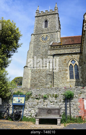 St Leonard's Church, Oak Walk, Hythe, Kent, England, United Kingdom Stock Photo