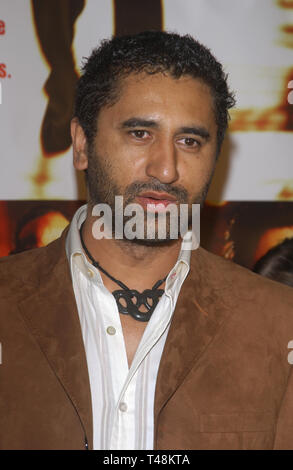 LOS ANGELES, CA. October 09, 2003: Actor CLIFF CURTIS at the world premiere, in Hollywood, of his new movie Runaway Jury. Stock Photo