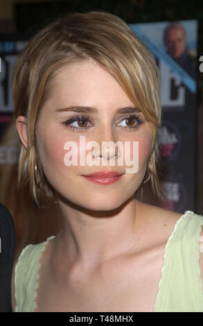 LOS ANGELES, CA. October 23, 2003: Actress ALISON LOHMAN at the 10th Annual Premiere Magazine Women in Hollywood Luncheon, in Los Angeles. Stock Photo