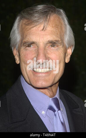 DENNIS WEAVER with wife at the Annual Dennis Weaver celebrity Tennis
