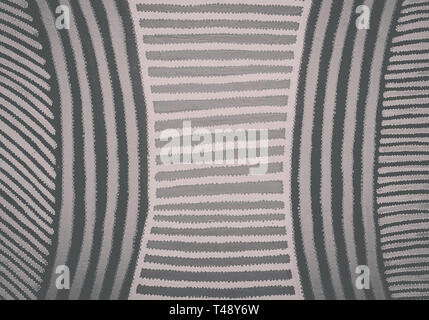 Abstract geometric pattern. Dark and deep moody colors Stock Photo