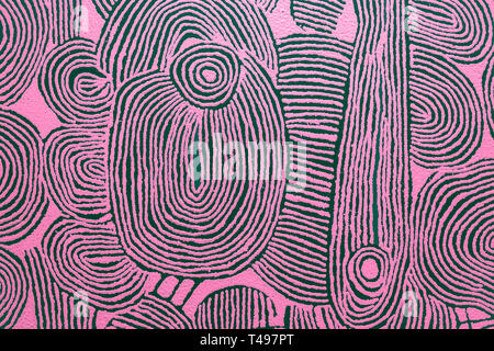 Stripes geometric pattern, grunge texture Stock Photo