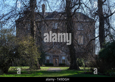 Inverleith House within the Royal Botanic Garden in Edinburgh, Scotland, United Kingdom Stock Photo