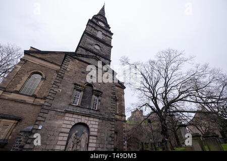 The Parish Church of St Cuthbert, Edinburgh, Scotland, UK, Europe Stock Photo