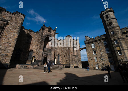 Edinburgh Castle, Scotland, UK, Europe Stock Photo