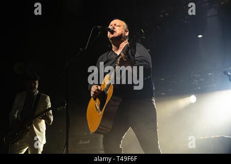 American alt-rock band The Pixies performing at Rogers Arena in vancouver, BC on April 7th, 2019 Stock Photo