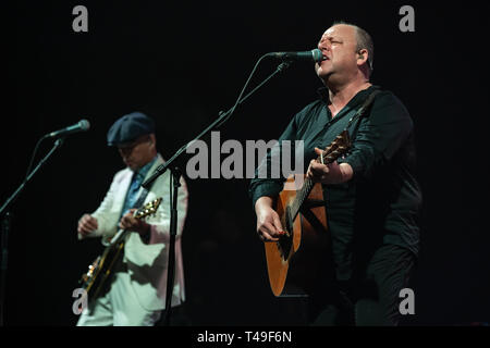 American alt-rock band The Pixies performing at Rogers Arena in vancouver, BC on April 7th, 2019 Stock Photo