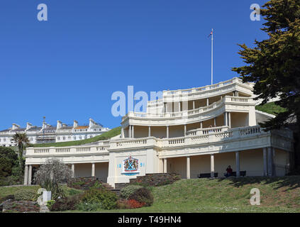 The Belvedere Plymouth Hoe UK Stock Photo