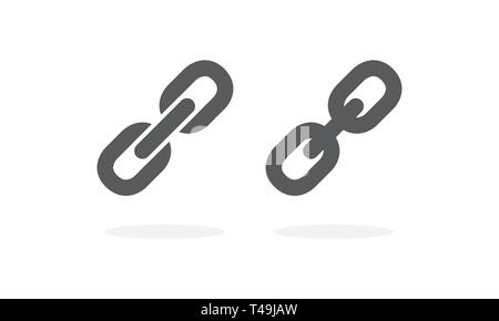 Link icon symbol Stock Vector