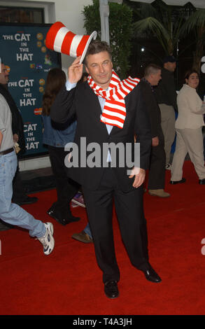 LOS ANGELES, CA. November 08, 2003: Actor ALEC BALDWIN at the world premiere, in Hollywood, of his new movie Dr. Suess' The Cat in the Hat. Stock Photo