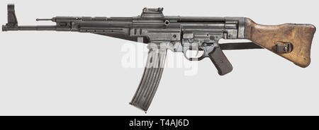 SERVICE WEAPONS, GERMANY UNTIL 1945, StG 44 assault rifle, DEKO, without Fehlteile, calibre 8 x 33, number 1625, Editorial-Use-Only Stock Photo