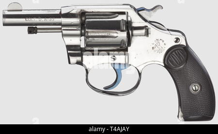 Small arms, revolver, Colt Police Positive, caliber .32, Additional-Rights-Clearance-Info-Not-Available Stock Photo