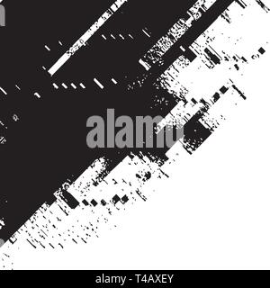 Glitched Overlay Texture Stock Vector