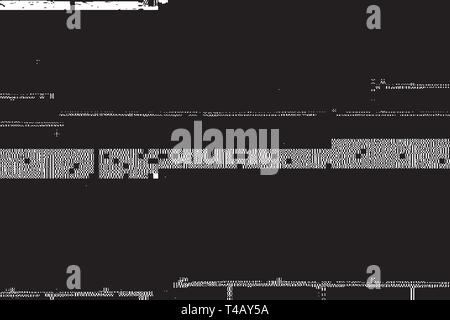 Glitched Overlay Texture Stock Vector