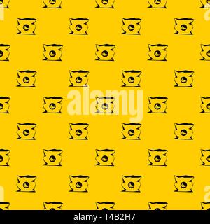 Crumpled bag of chips pattern vector Stock Vector
