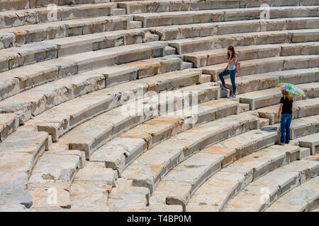 Roemisches Amphitheater, Altstadt, Plovdiv, Bulgarien Stock Photo
