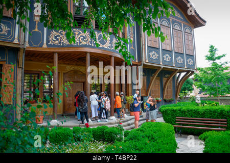 Ethnografisches Museum, Ul. Doctor Stoyan Chomakov, historische Altstadt, Plovdiv, Bulgarien Stock Photo