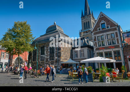 Fischmarkt, Altstadt, Aachen, Nordrhein-Westfalen, Deutschland Stock Photo