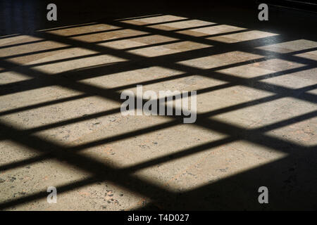 Abstract Diagonal Light and Shadows Pattern with Natural Colors Stock Photo