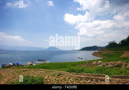 Waduk Jatiluhur Lake, Purwakarta, West Java, Indonesia Stock Photo