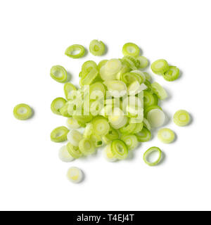 Raw Organic Chopped Green Onions Stock Photo by bhofack2