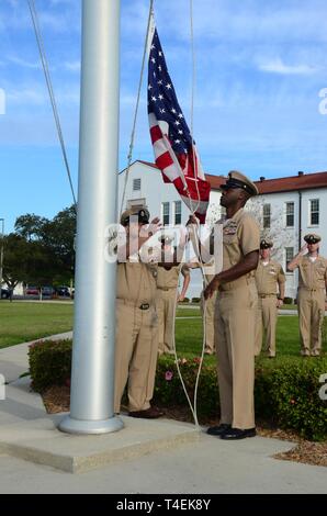 PENSACOLA, Fla. -- Chief Petty Officers assigned to Naval Air Station ...