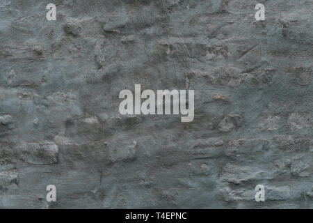 plaster texture with deep facture painted in gray color Stock Photo