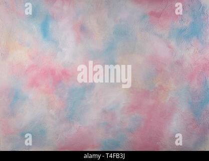 Beautiful multi colored rainbow concrete background close-up Stock Photo