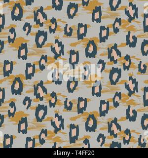 leopard print pattern gray scale vector. seamless grey leopard print Stock  Vector Image & Art - Alamy