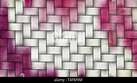 Pink and White Bamboo Background Image Stock Photo