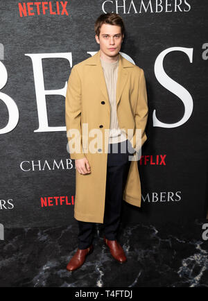 Actor Nicholas Galitzine attends Netflix's Chambers Season 1 New York ...