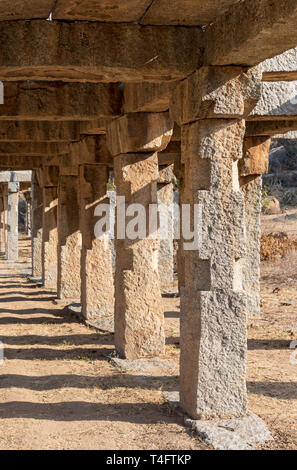 Sule Bazaar, Hampi, India Stock Photo