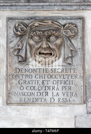 Doge's Palace mailbox, Venice, Italy