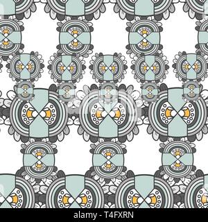 Seamless vector texture with abstract pattern Stock Vector