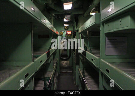 Submarine Sleeping Quarters Stock Photo - Alamy