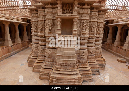 Chandraprabhu Jain Temple  jaisalmer, Rajasthan, India Stock Photo