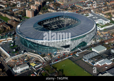 Tottenham Hotspur Football Club Stadium in London. Stock Photo