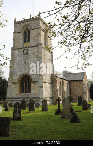 The Village Of Walkington, East Yorkshire, England Uk Stock Photo - Alamy