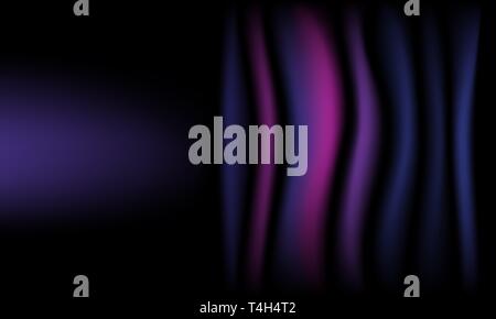 Abstract purple fabric satin textured background with copy space for banner Stock Vector