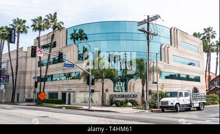 Raleigh Studios at Melrose Avenue in Los Angeles - CALIFORNIA, USA - MARCH 18, 2019