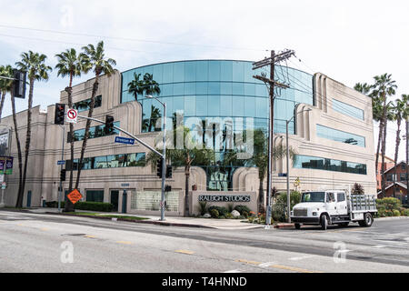 Raleigh Studios at Melrose Avenue in Los Angeles - CALIFORNIA, USA - MARCH 18, 2019