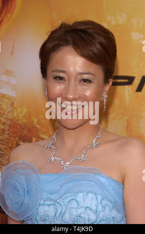 LOS ANGELES, CA. June 22, 2004: AKEMI MATSUNO at the Los Angeles premiere of Spider-Man 2. Stock Photo