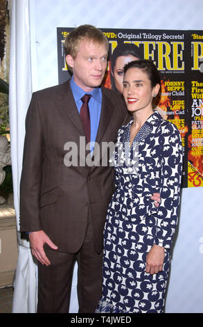 LOS ANGELES, CA. September 14, 2004: Actress JENNIFER CONNELLY & husband actor PAUL BETTANY at the Premiere magazine 11th Annual Women in Hollywood Luncheon at the Four Seasons Hotel, Beverly Hills. Stock Photo
