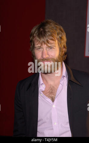 LOS ANGELES, CA. September 20, 2004: Actor THOMAS JANE at the world premiere, in Hollywood, of Ladder 49. Stock Photo